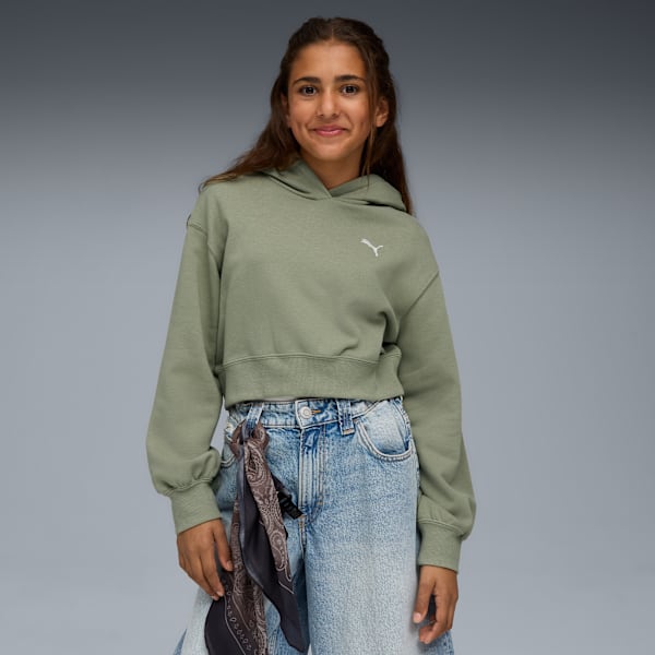 Sudadera WARDROBE Essentials para adolescentes, Lux Army, extralarge