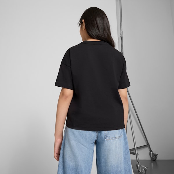 Playera WARDROBE Essentials para adolescentes, PUMA Black, extralarge