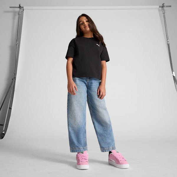 Playera WARDROBE Essentials para adolescentes, PUMA Black, extralarge