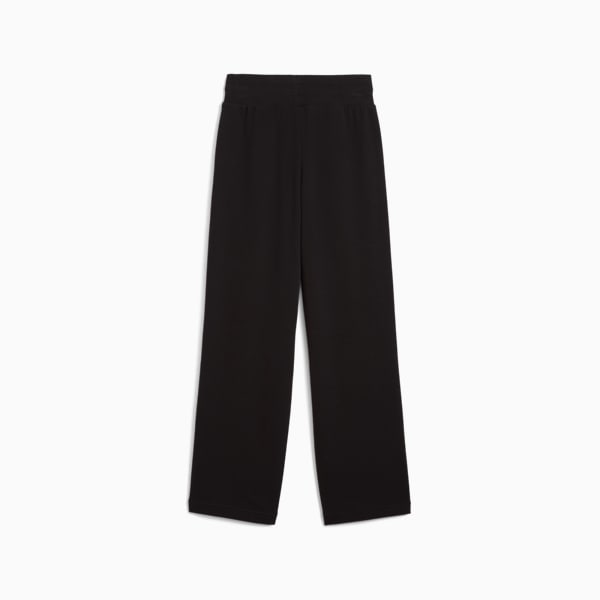 Wardrobe Essentials Wide Sweatpants Youth, PUMA Black, extralarge