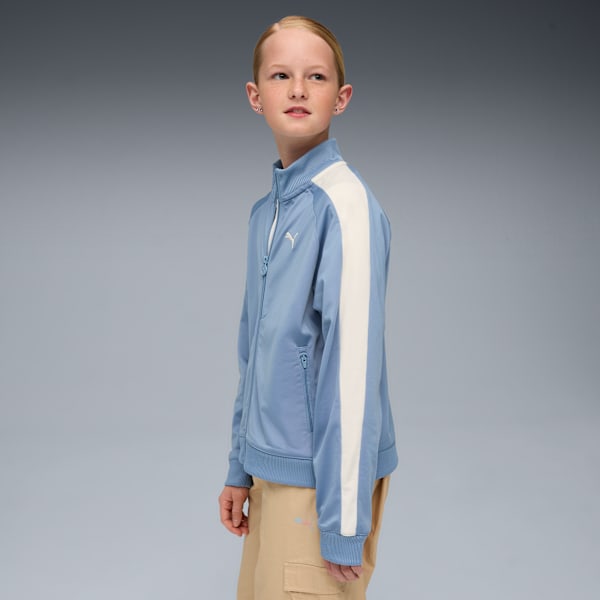 T7 ALWAYS ON Big Kids' Track Jacket, Cool Blue, extralarge