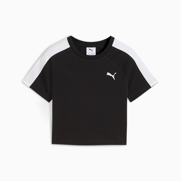 T7 Baby Tee Youth, PUMA Black, extralarge