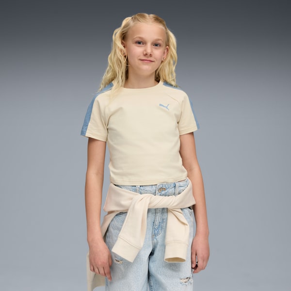 T7 Baby Tee Youth, Alpine Snow, extralarge
