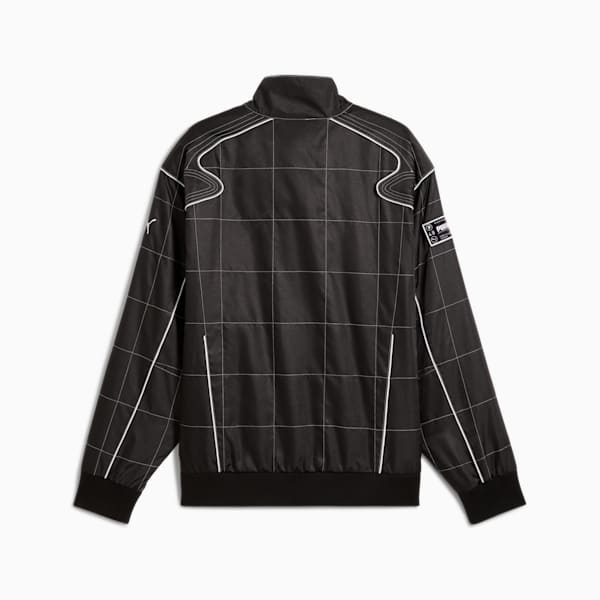ARCHIVE SEASONAL Men's Relaxed Racer Jacket, PUMA Black, extralarge