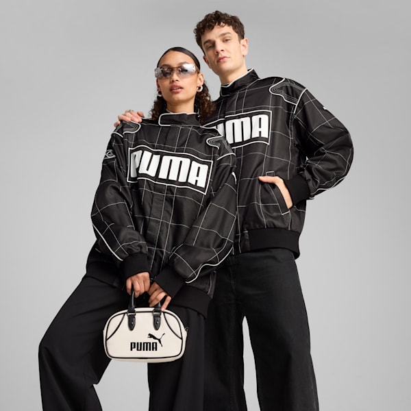 Chamarra de carreras relajada  ARCHIVE SEASONAL, PUMA Black, extralarge