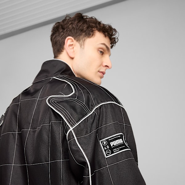 Relaxed Racer Jacket Unisex, PUMA Black, extralarge