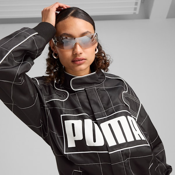 Chamarra de carreras relajada  ARCHIVE SEASONAL, PUMA Black, extralarge