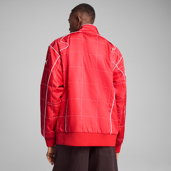 ARCHIVE SEASONAL Oversized Fit Racer Jacket, For All Time Red, extralarge-IND