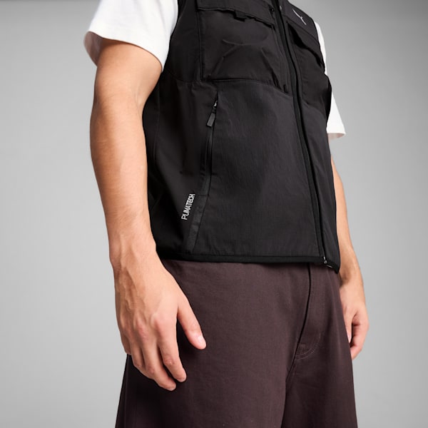 Gilet cargo PUMATECH Homme, PUMA Black, extralarge