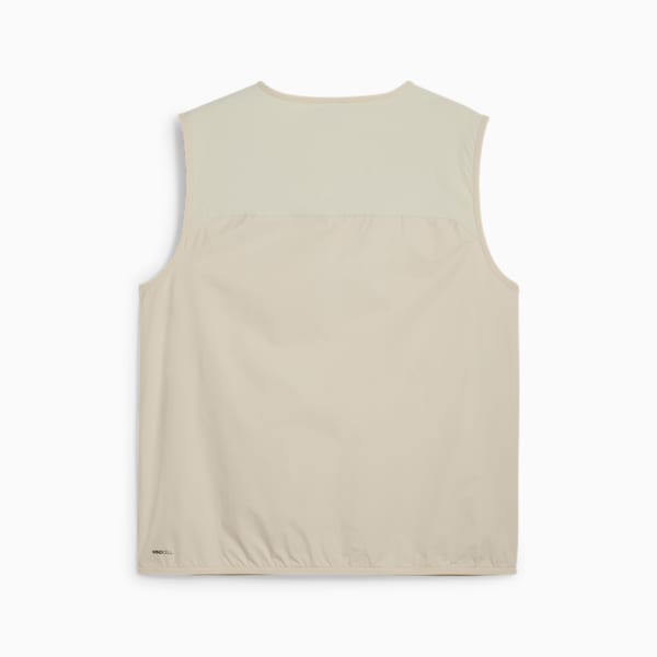 PUMATECH Men's Cargo Vest, Desert Dust, extralarge