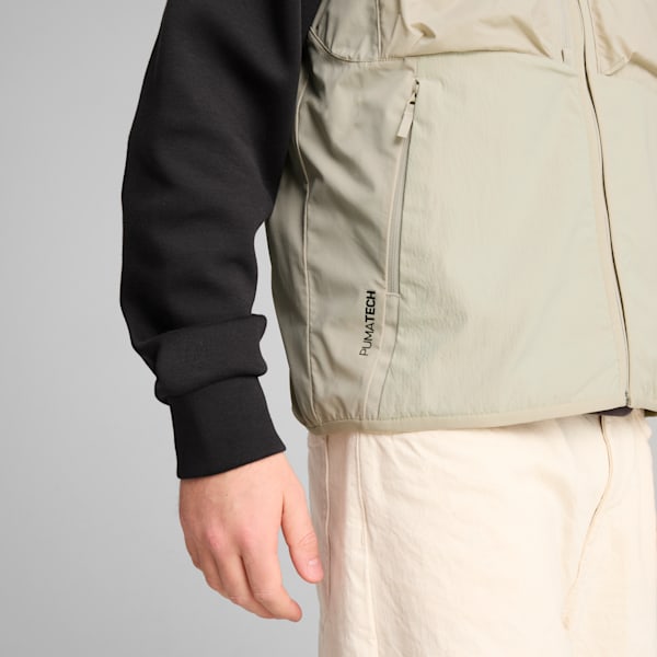 PUMATECH Men's Cargo Vest, Desert Dust, extralarge