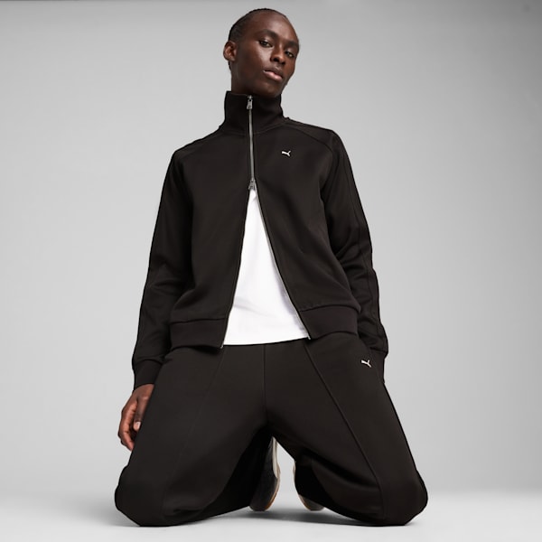 T7 Men's Relaxed Fit Track Jacket, PUMA Black, extralarge-IND