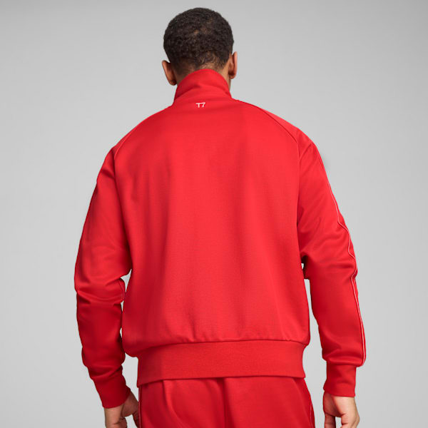 T7 Men's Track Jacket, For All Time Red, extralarge
