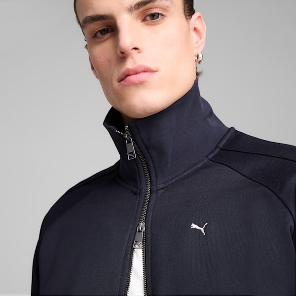 T7 Men's Track Jacket, New Navy, extralarge