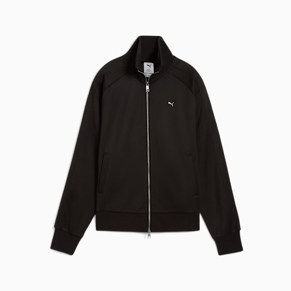 Chamarra T7 para mujer, PUMA Black, extralarge