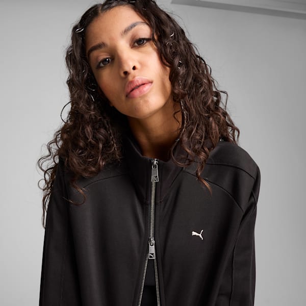 T7 Women's Track Jacket, PUMA Black, extralarge