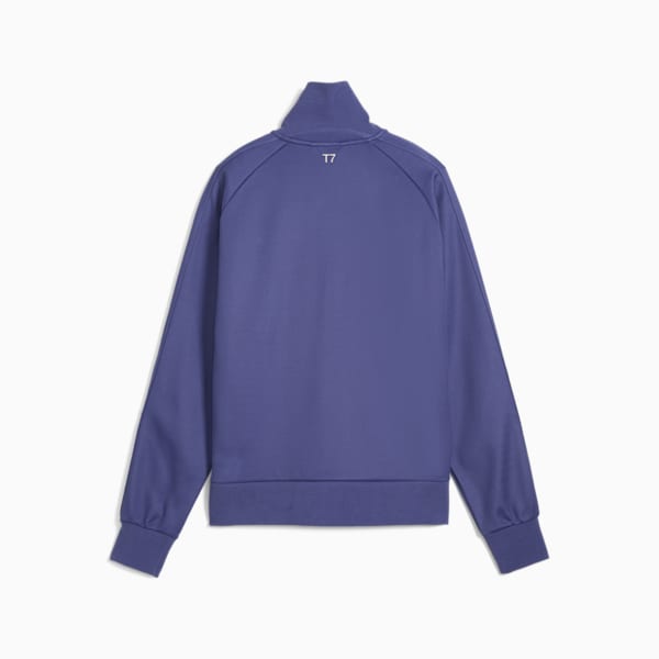 T7 Women's Track Jacket, Blue Crystal, extralarge