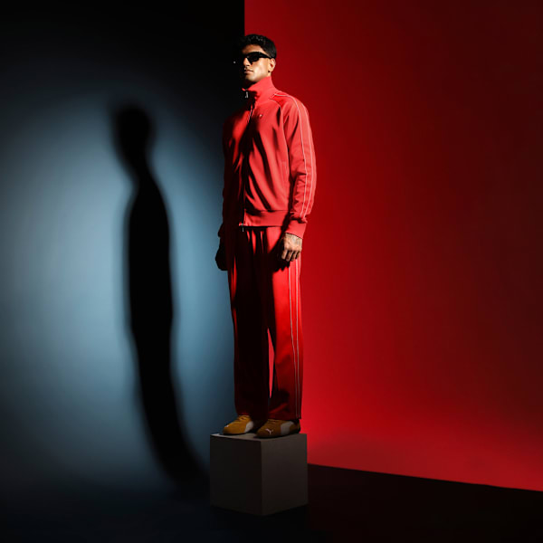 T7 Men's Relaxed Track Pants, For All Time Red, extralarge-IND