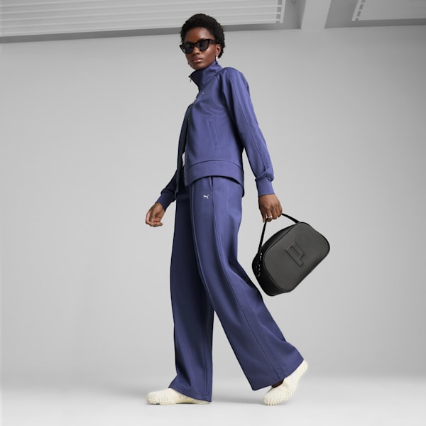 Pantalones T7 para mujer, Blue Crystal, extralarge