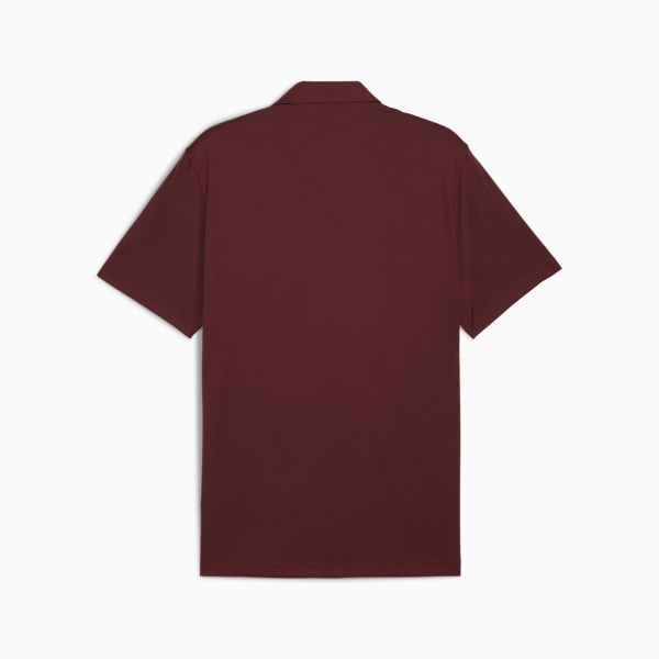 Pure 2.0 Golf Polo Men, Ruby Shimmer, extralarge