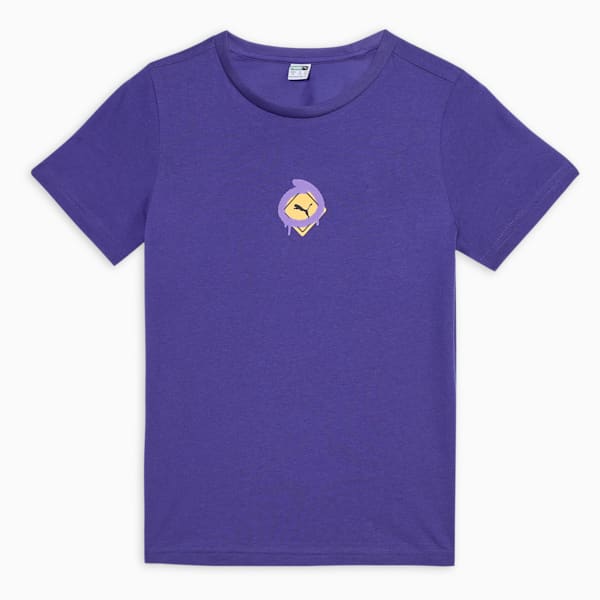 Classics Drip Graphic Youth Tee, Lapis Lazuli, extralarge-IND