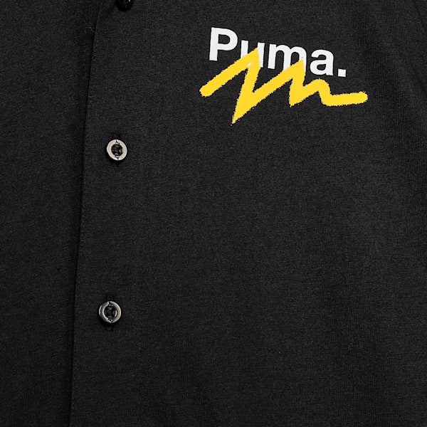 Classics Drip Knitted Youth Shirt, PUMA Black, extralarge-IND