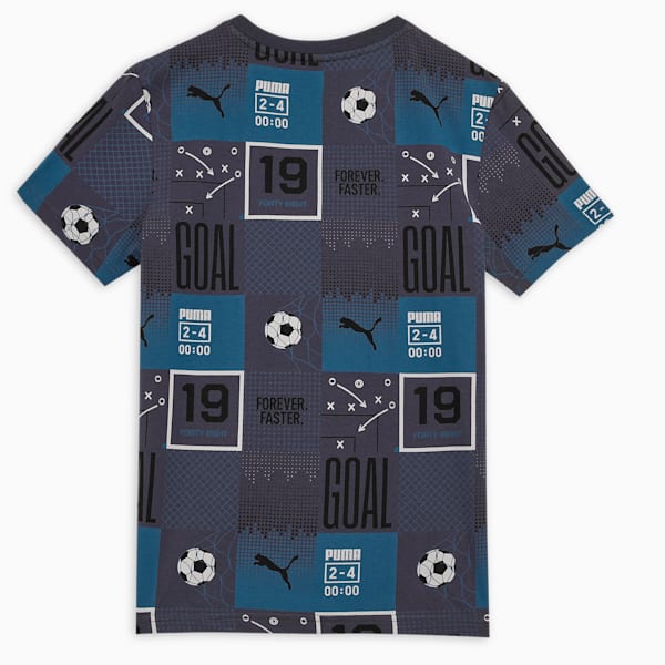 Classics PSL Youth Graphic Tee, Galactic Gray, extralarge-IND