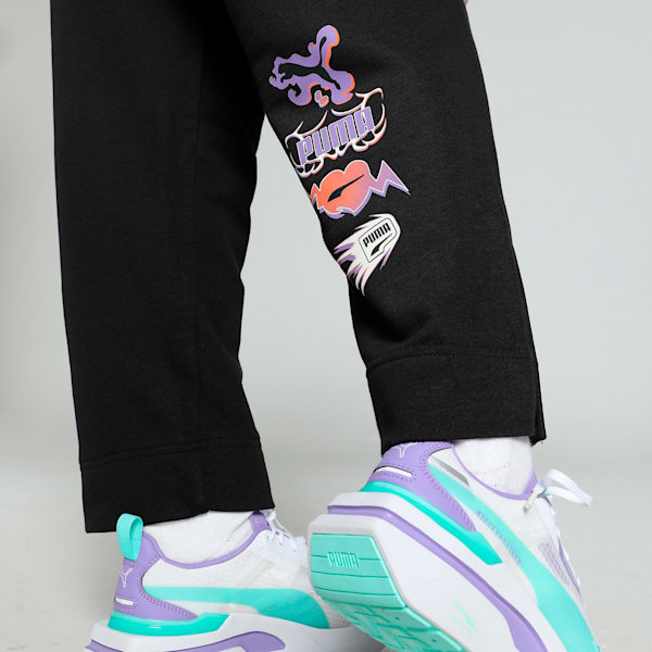 CLASSICS BRAND LOVE Women's Pants, PUMA Black, extralarge-IND