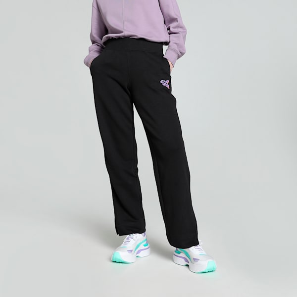 CLASSICS BRAND LOVE Women's Pants, PUMA Black, extralarge-IND