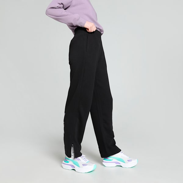 CLASSICS BRAND LOVE Women's Pants, PUMA Black, extralarge-IND