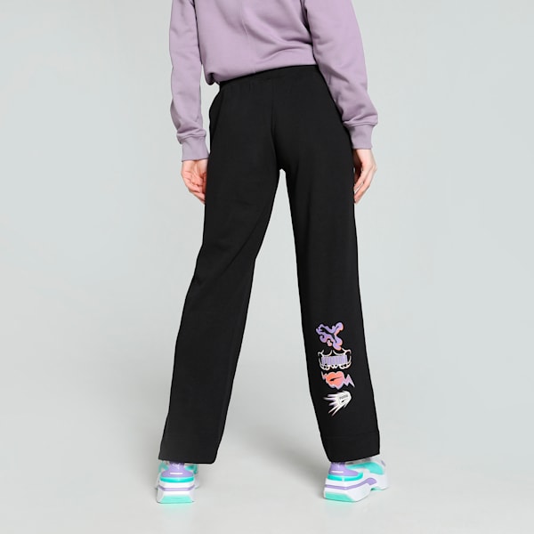 CLASSICS BRAND LOVE Women's Pants, PUMA Black, extralarge-IND