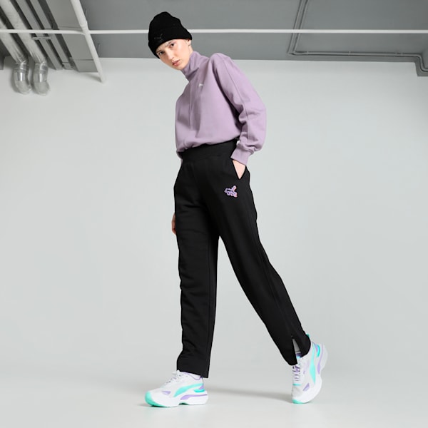 CLASSICS BRAND LOVE Women's Pants, PUMA Black, extralarge-IND