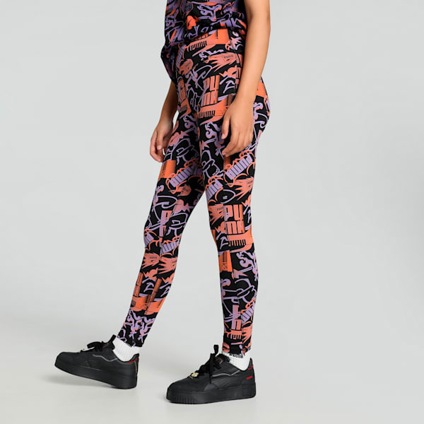 CLASSICS BRAND LOVE Women's Tights, PUMA Black, extralarge-IND