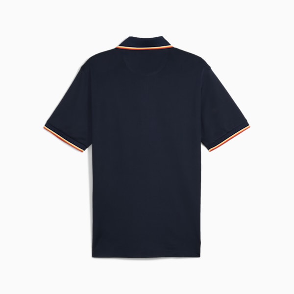 メンズ ゴルフ PUMA x PTC ティップド 半袖 ポロシャツ, Deep Navy, extralarge-JPN