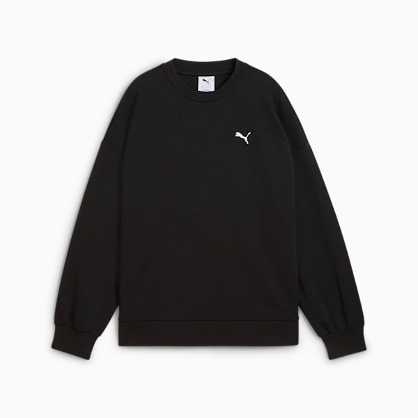 Playera oversize WARDROBE Essentials para hombre, PUMA Black, extralarge