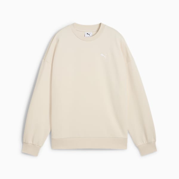 Playera oversize WARDROBE Essentials para hombre, Alpine Snow, extralarge