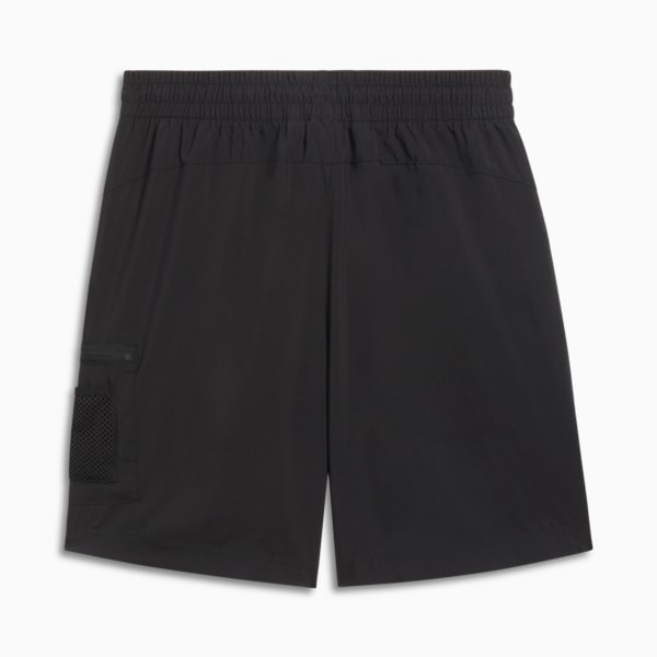 Shorts con pierna de 22cm para hombre Open Road, PUMA Black, extralarge