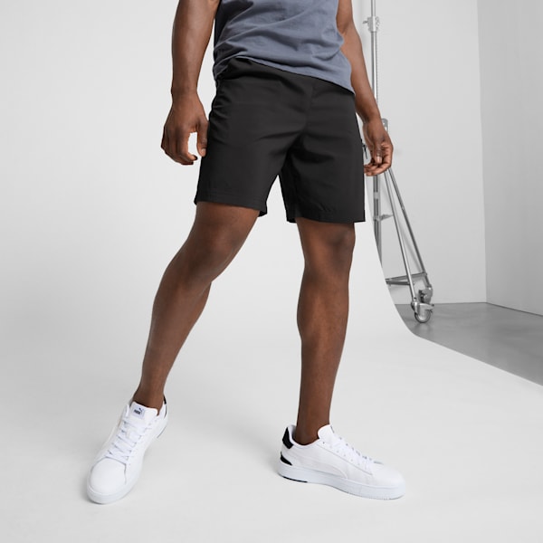 Shorts con pierna de 22cm para hombre Open Road, PUMA Black, extralarge