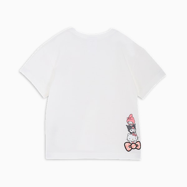 ガールズ PUMA x ハローキティ アンド フレンズ リラックス グラフィック 半袖 Tシャツ 98-122cm, PUMA White, extralarge-JPN