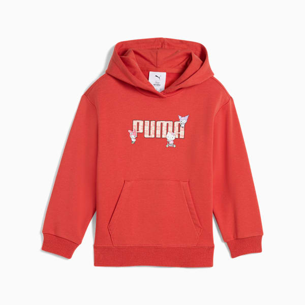 PUMA x HELLO KITTY AND FRIENDS Kid's Relaxed Fit Hoodie, Red Fire, extralarge-IND