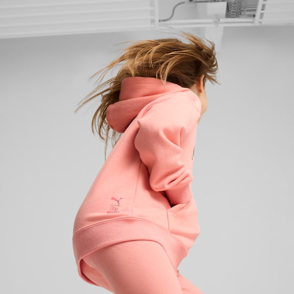 PUMA x HELLO KITTY® AND FRIENDS Little Kids' Relaxed Hoodie, Pink Fruit, extralarge