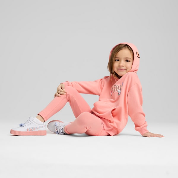 PUMA x HELLO KITTY® AND FRIENDS Little Kids' Relaxed Hoodie, Pink Fruit, extralarge