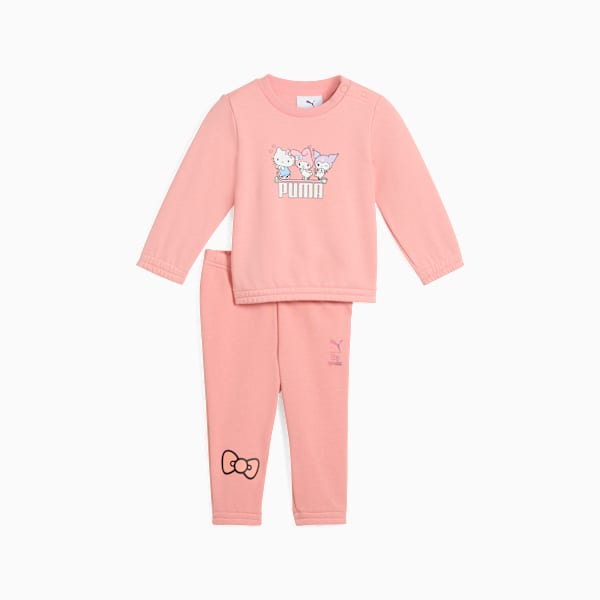 Conjunto con sudadera PUMA x HELLO KITTY Minicats para bebés, Pink Fruit, extralarge