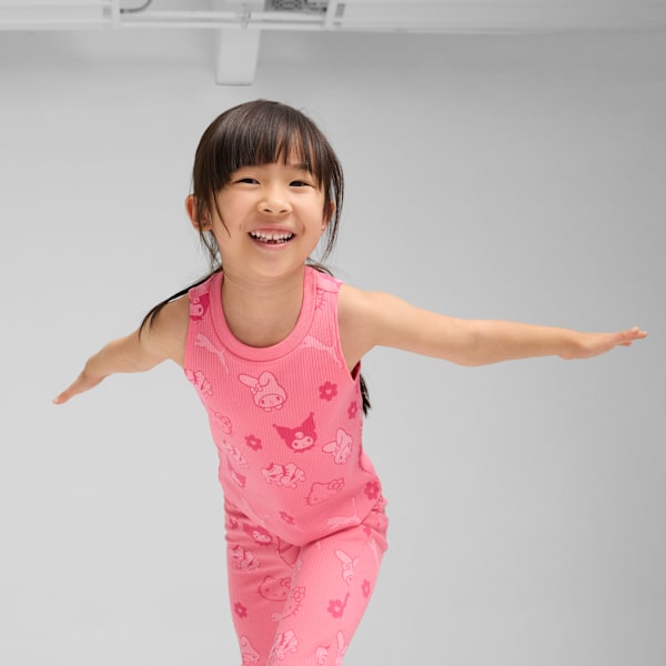 Playera para niñas PUMA x HELLO KITTY Rib, Magic Rose, extralarge