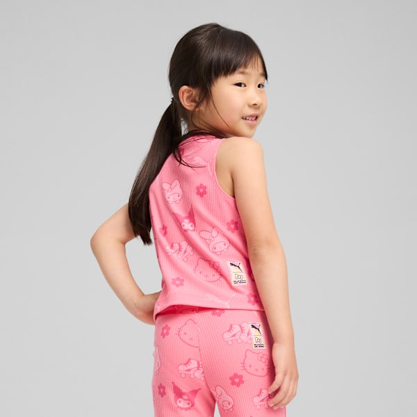 Playera para niñas PUMA x HELLO KITTY Rib, Magic Rose, extralarge