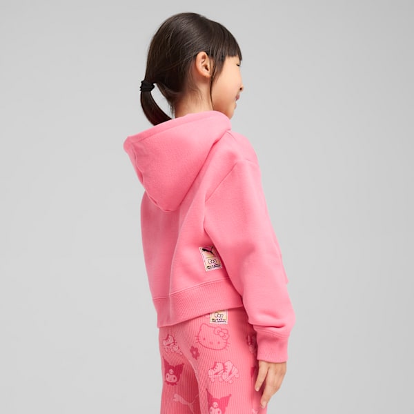 Sudadera holgada PUMA x HELLO KITTY para niñas, Magic Rose, extralarge