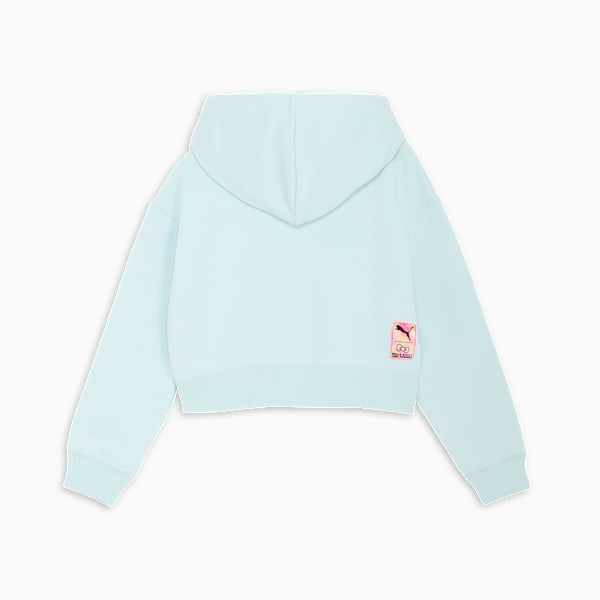 ガールズ PUMA x ハローキティ アンド フレンズ リラックス グラフィック フーディ 98-122cm, Peaceful Blue, extralarge-JPN