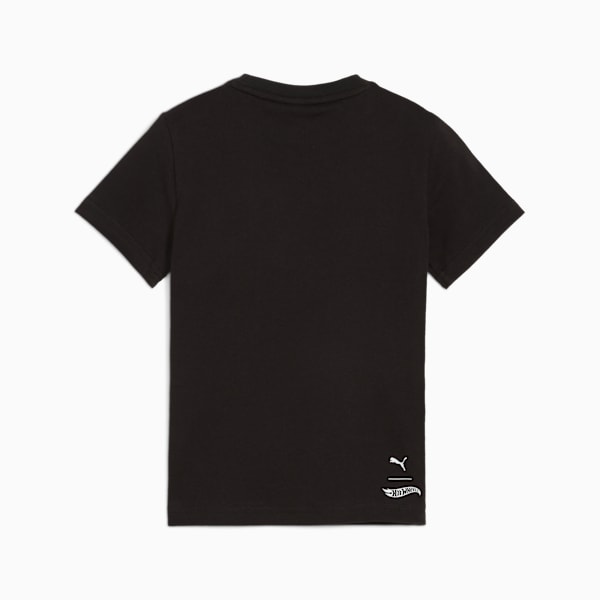 PUMA x HOT WHEELS Kid's Graphic Tee, PUMA Black, extralarge-IND