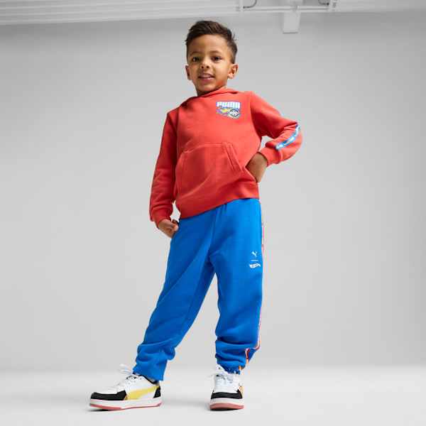 PUMA x HOT WHEELS Kid's Hoodie, Red Fire, extralarge-IND