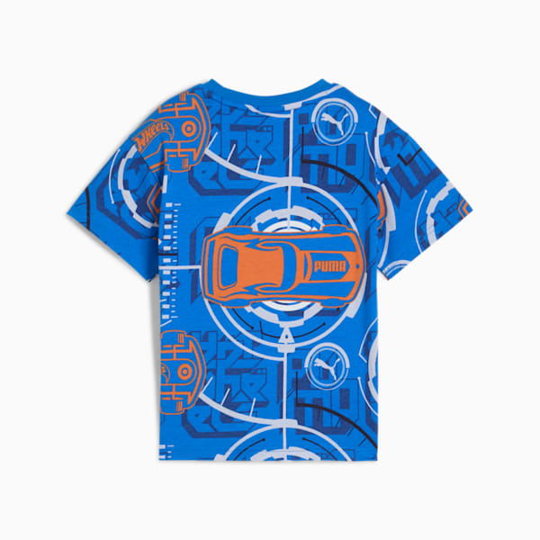 PUMA x HOT WHEELS™ Little Kids' Relaxed Tee, PUMA Team Royal, extralarge